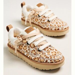 UGG Tan Leopard Sneakers